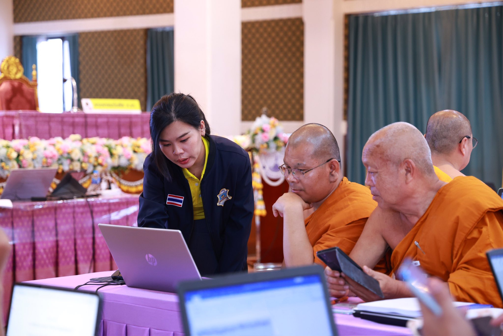 พิธีเปิด “โครงการพัฒนาองค์ความรู้ นวัตกรรม สื่อ และเทคโนโลยีเพื่อการเผยแผ่พระพุทธศาสนา โดยใช้ AI”